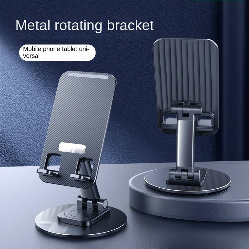 Foldable Cell Phone Stand, C4 Portable Aluminum Phone Holder, Adjustable Phone Dock Cradle Compatible With IPhone 14,13,12,11 Pro Max, Samsung Galaxy, Small Tablets And Other Phones