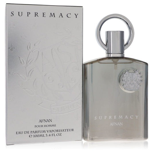 Supremacy Silver by Afnan Eau De Parfum Spray 3.4 oz