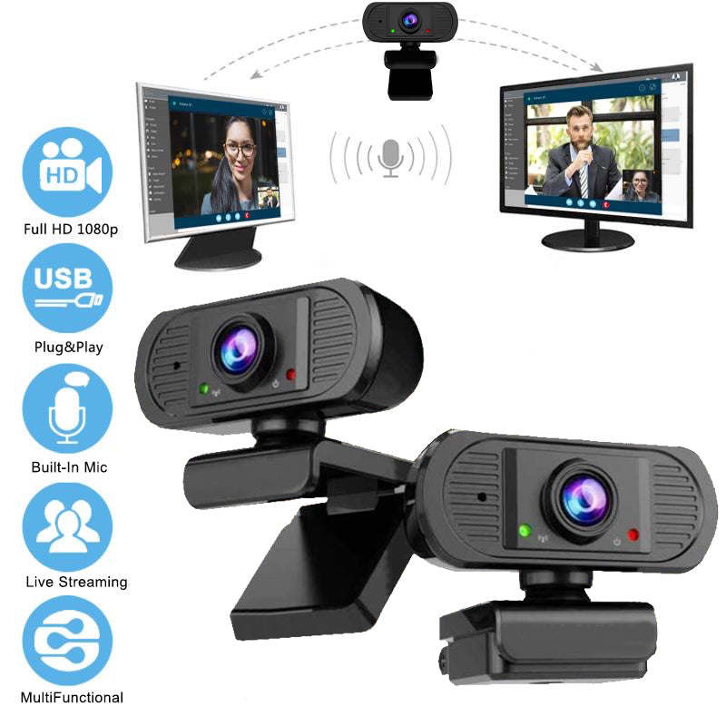 ZOOMEX 1080P HD Portable Camera And Mic For Video Chat